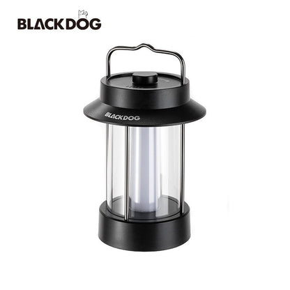 BLACKDOG Retro Camping Atmosphere Light Portable Lightweight Multi Function Outdoor Soft Light Warm Cool White LED Lantern Atmosphere Lamp USB Charging IPX4 Waterproof Up To 300 Lumens Camping Hiking Picnic Beach Travel Heavy Duty Original Black Dog