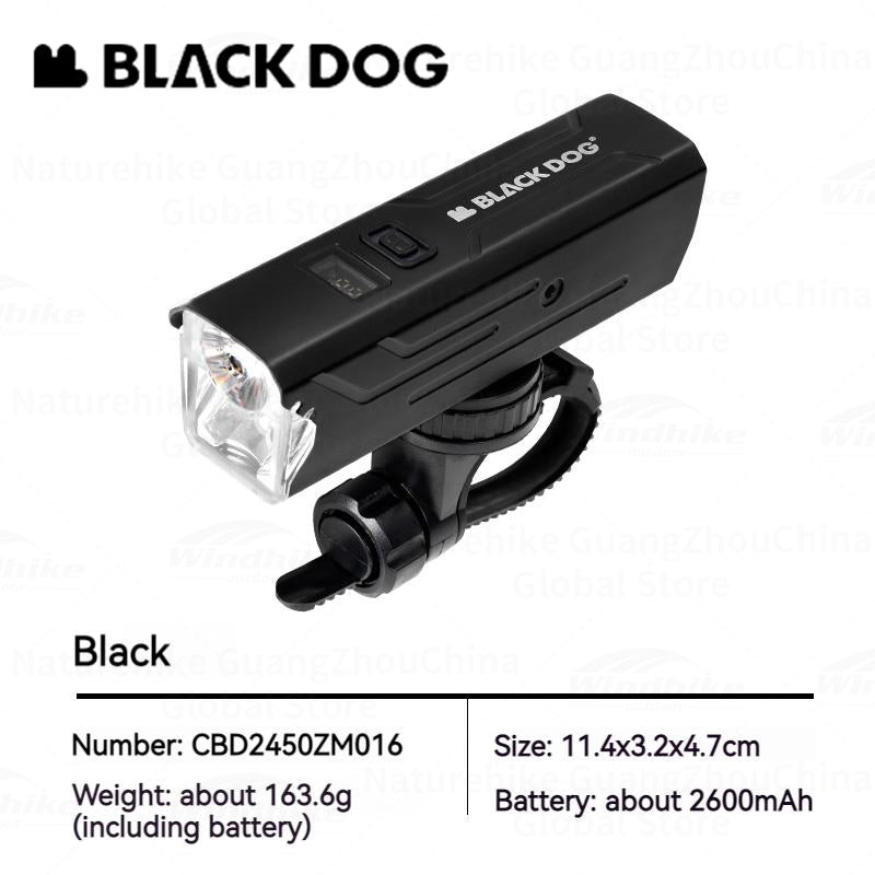 BLACKDOG T2 Dual Beam Cycling Headlight Portable Ultralight Outdoor Strong Night Bike Light Riding Lamp Flashlight Induction Sensor Front Rear Light USB Rechargeable Waterproof Mountain Bicycle Heavy Duty Original Black Dog