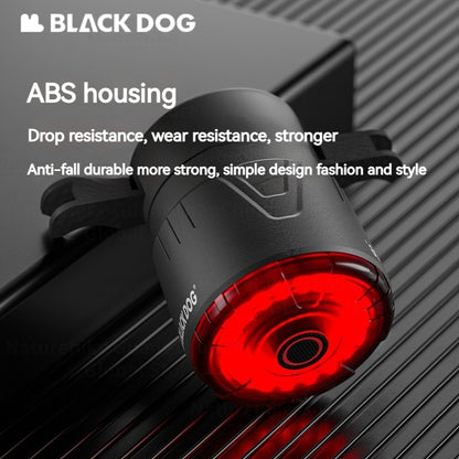 BLACKDOG Chasing Light M1 Smart Brake Tail Light Portable Lightweight Bike Tail Light Bicycle Brake Sensing Light Night Cycling Rear Lamp Taillight Waterproof Outdoor Mountain Biking Travel Heavy Duty Original Black Dog