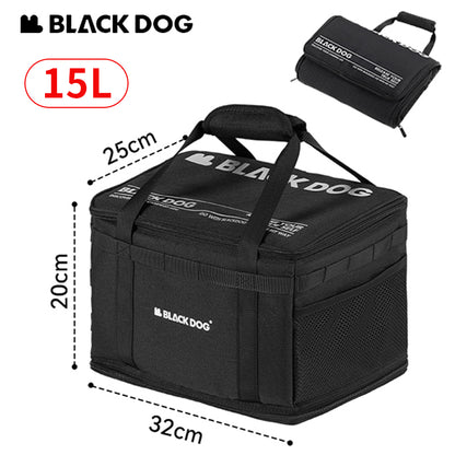 Blackdog 15L Tactical Storage Bag Portable Lightweight 15L Capacity Folding Multi-Function Outdoor Handbag Camping Travel Luggage Organizer Equipment