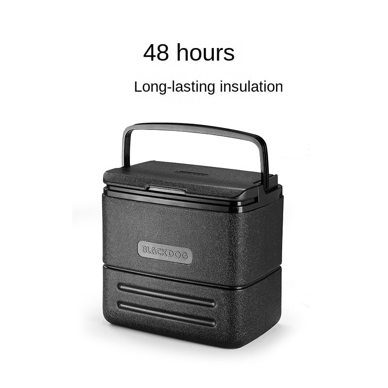 BLACKDOG Black 17L Cooler Outdoor Camping PP Ice Food Drinks Storage Container Cool for up to 48H Hot and Cold Insulation