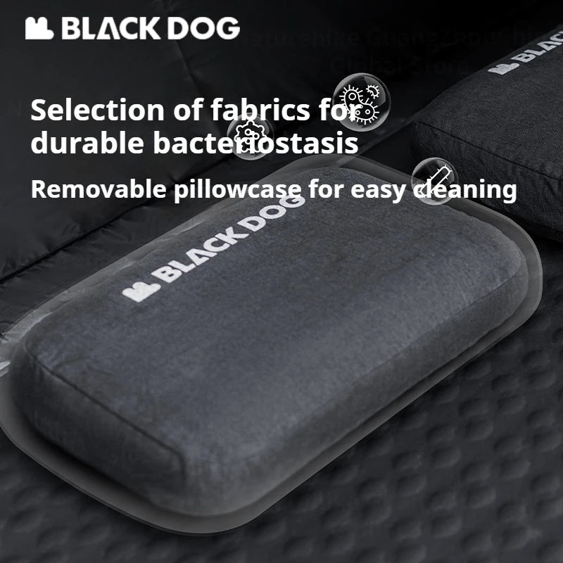 BLACKDOG Cloud-Memory Foam Camping Pillow Self Inflating Pillow Sponge Foam Portable Ultralight Air Cushion Business Trip Waist Cushion Neck Pillow