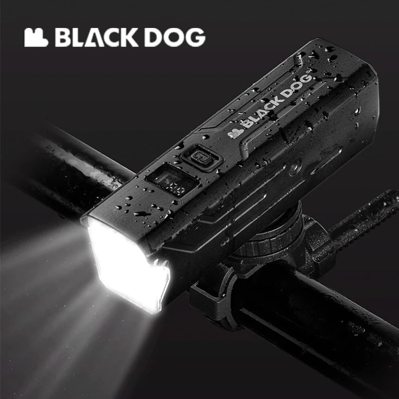 BLACKDOG T2 Dual Beam Cycling Headlight Portable Ultralight Outdoor Strong Night Bike Light Riding Lamp Flashlight Induction Sensor Front Rear Light USB Rechargeable Waterproof Mountain Bicycle Heavy Duty Original Black Dog