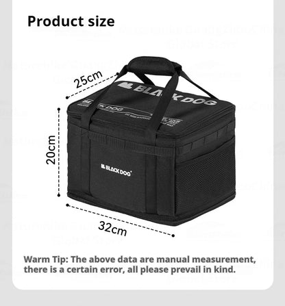 Blackdog 15L Tactical Storage Bag Portable Lightweight 15L Capacity Folding Multi-Function Outdoor Handbag Camping Travel Luggage Organizer Equipment