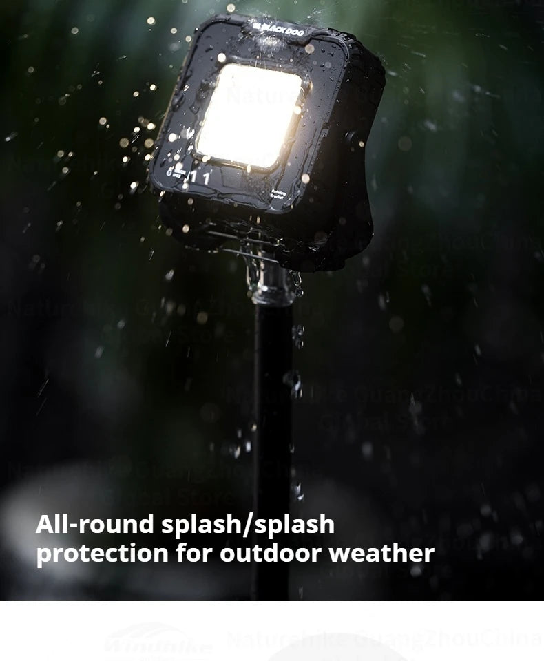 Blackdog All Terrain Double-Sided Camping Light Waterproof IPX5 Rechargeable Emergency Lamp 1000lm 5000mAh Long Battery Light Outdoor Lighting