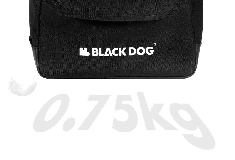 Blackdog Portable Storage Bag Ultralight Multifunctional Handbag Bag Detachable Washable Layered Wear Resisting Waterproof Camping Hiking Outdoor Picnic Beach Travel Heavy Duty Original Black Dog