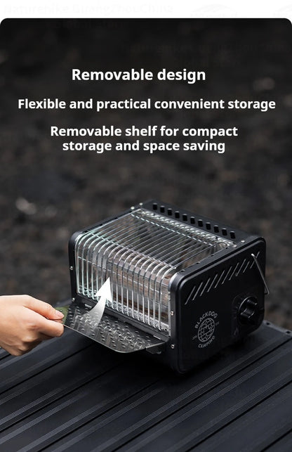 Blackdog Cassette Heating Stove Portable 1500W Gas Winter Heater Multi-function Outdoor Camping Hiking Warm Butane Stove Gas Fireplace Burner