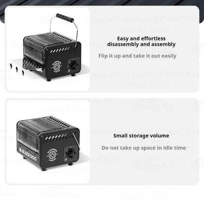 Blackdog Cassette Heating Stove Portable 1500W Gas Winter Heater Multi-function Outdoor Camping Hiking Warm Butane Stove Gas Fireplace Burner