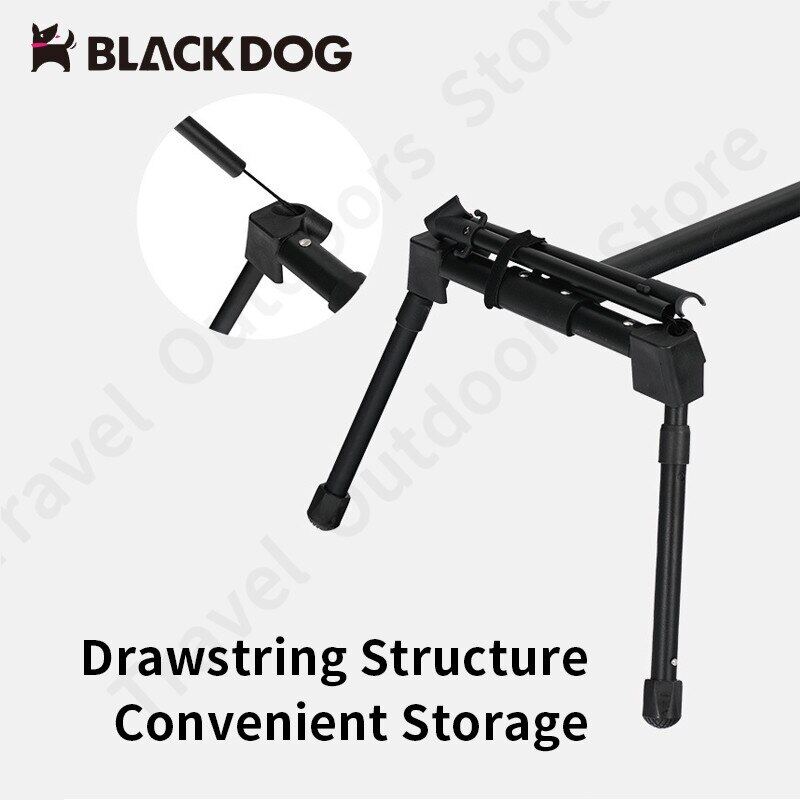 BLACKDOG Aluminum Portable Folding Table Outdoor Multifunction Camping High Low Adjustable Height Lightweight Table Cart Ready Foldable Board