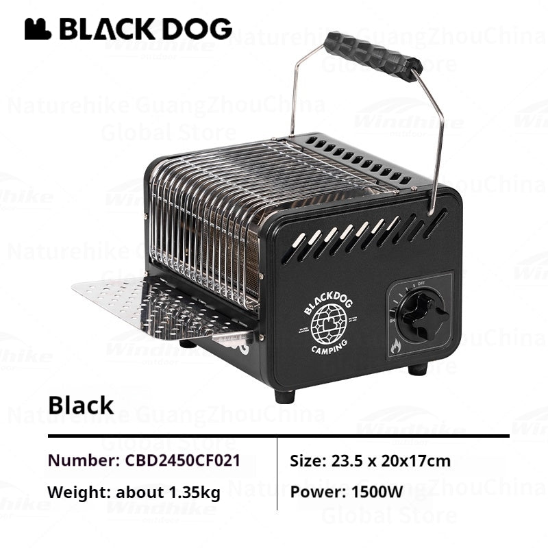 Blackdog Cassette Heating Stove Portable 1500W Gas Winter Heater Multi-function Outdoor Camping Hiking Warm Butane Stove Gas Fireplace Burner