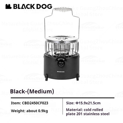 BLACKDOG Multifunctional Heating Stove 2480W High Power Furnance Water Boiler Butane Canister Gas Burner Oven Outdoor Camping Winter Heater Adjustable