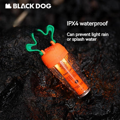 BLACKDOG Carrot Atmosphere Hanging Lamp Portable Ultralight Rechargeable Magnetic Mini LED Lamp Long Life Lighting Ambient Tent WaterproofCamping Hiking Travel Outdoor Heavy Duty Original Black Dog